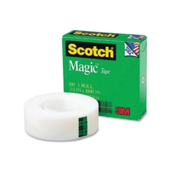Scotch® Magic™ Clear Invisible Tape 0.75" x 83.3'