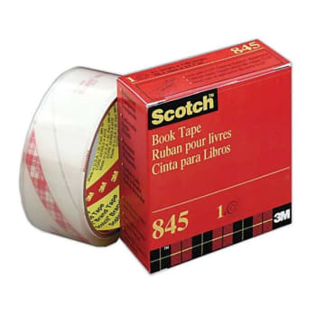 Image for Scotch® 845 Clear Book Tape 2" X 45" from HD Supply