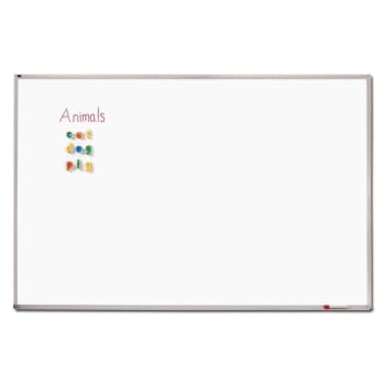 Image for Quartet® White Porcelain Magnetic Dry-Erase Board 48" X 144" Aluminum Frame from HD Supply
