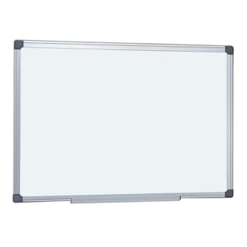 Foray® White Aluminum Frame Dry-Erase Board 24 x 36Inch