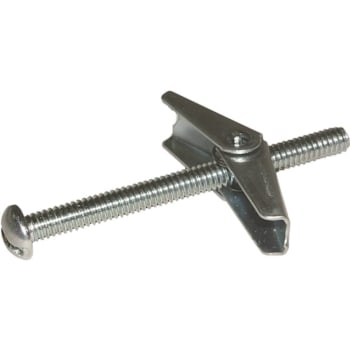 Wellsco 1/4 X 3" Toggle Bolt With Spring Wing Box Of 50