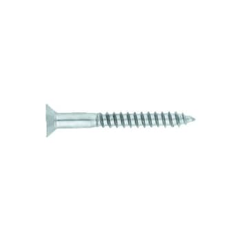 Image for Wellsco #6 X 1" Phillips Flat Head Zinc Coated Wood Screw Box Of 100 from HD Supply
