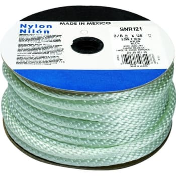 Lucky Line 3/8" X 125' Solid Braid Nylon Rope
