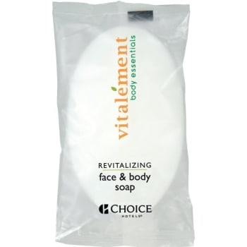 Image for Choice Hotels Extended Stay Vitalement Face And Body Soap 23g Case Of 500 from HD Supply