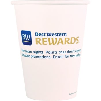 Image for Best Western Rewards 12oz Unwrapped Uninsulated Hot Paper Cup Case Of 1,000 from HD Supply