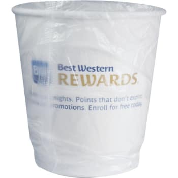 Image for Best Western Rewards 10oz Double Wall Cup Wrapped Case Of 500 from HD Supply