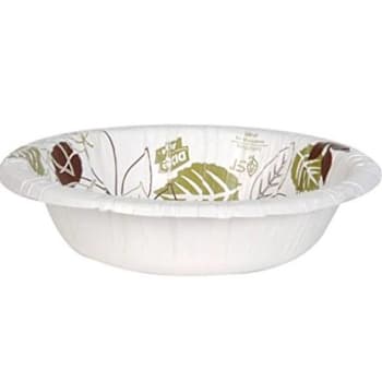 Dixie® 12 Oz. Pathways Heavyweight Paper Bowl, 1000/Case