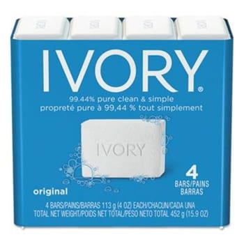 Image for Ivory Bar Soap, Original Scent, 4 Oz, 72/carton from HD Supply