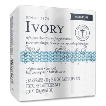 Image for Individually Wrapped Bath Soap, Original Scent, 3.1 Oz, 72/Carton from HD Supply