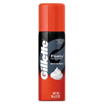Image for Gillette Foamy Shave Cream, Original Scent, 2 Oz Aerosol, 48/carton from HD Supply