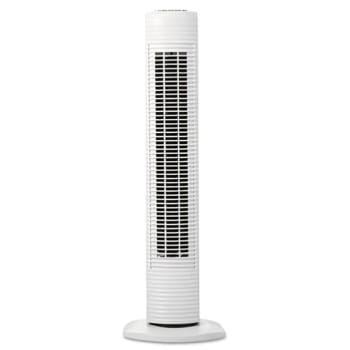 Holmes 31 in 3-Speed Oscillating Tower Fan (White)