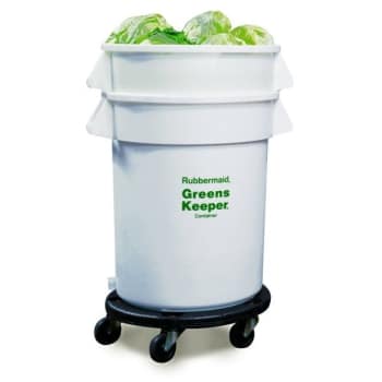 Rubbermaid FG262400 GreensKeeper 20 Gallon Container with Dolly