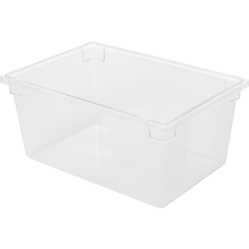 Image for Rubbermaid 16.625 Gallon Polycarbonate Food Storage Box (Clear) (6-Pack) from HD Supply
