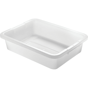 Image for Rubbermaid 4.6 Gallon Polyethylene Bus/food Storage Box (180-Pack) from HD Supply