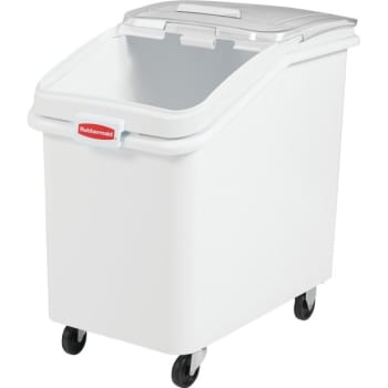 Image for Rubbermaid 30.8 Gallon Rectangle Ingredient Storage Bin W/ Sliding Lid And Scoop from HD Supply