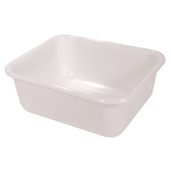 Image for Rubbermaid 11 Qt Polyethylene Food/Tote Box (White) (6-Pack) from HD Supply