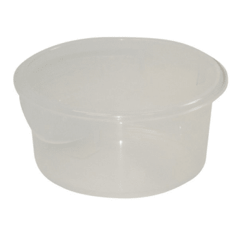 Rubbermaid 2 Qt Polypropylene Round Food Storage Container (12-Pack)