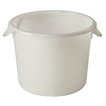 Image for Rubbermaid 6 Qt Polyethylene Round Food Storage Container (12-Pack) from HD Supply
