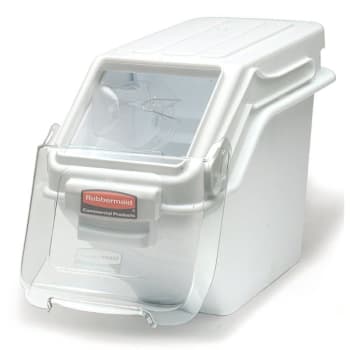 Image for Rubbermaid 6.3 Gallon/100 Cup Shelf Ingredient Storage Bin w/ 2-Cup Scoop from HD Supply