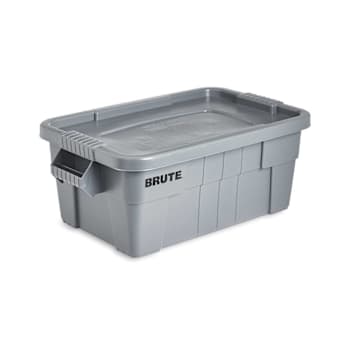 Image for Rubbermaid Commercial BRUTE 14 Gallon Storage Tote W/ Lid (6-Pack) from HD Supply