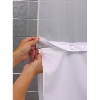 Image for Holiday Inn Hookless Holiday Inn Shower Curtain Liner 77"L White Case Of 12 from HD Supply