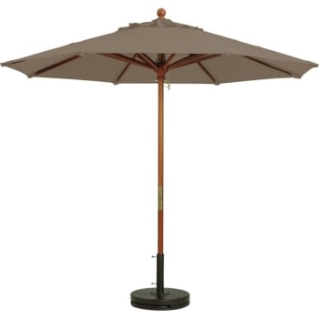Grosfillex 7' Market Umbrella Taupe