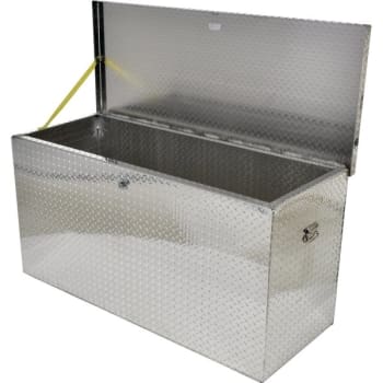 Image for Vestil Aluminum Portable Tool Box 60w X 24l X 30"h from HD Supply