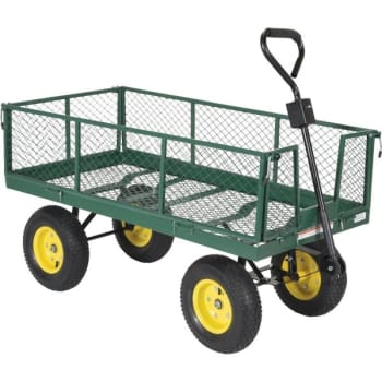 Image for Vestil Landscape Cart With Fold Down Side 1000 Pounds from HD Supply