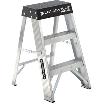 Image for Louisville Ladder 2' Aluminum Step Ladder Type 1a from HD Supply