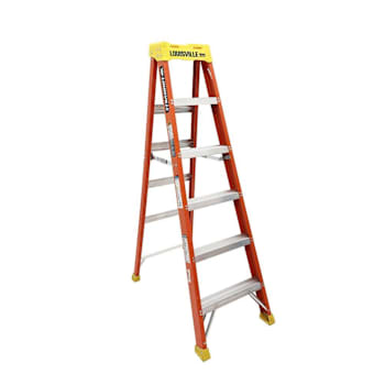 Louisville Ladder 6 Ft. Fiberglass Step Ladder Type 1A