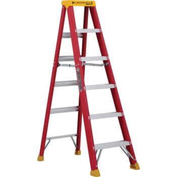 Image for Louisville Ladder 6 Foot Fiberglass Step Ladder Type 1A from HD Supply