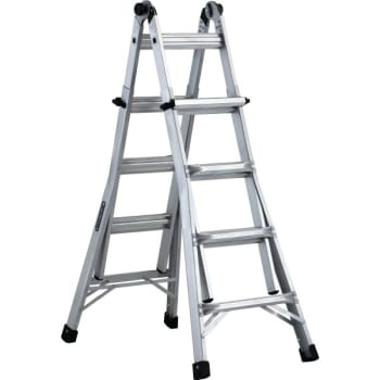 Image for Louisville Ladder 17 Foot Multipurpose Articulated Ladder Type 1A from HD Supply