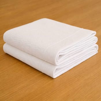 Cotton Bay Kingsbridge Moonscape Top Sheet, Full/Queen 94x96" White, Case Of 12