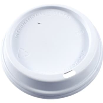 Image for Amenity Services Hot Cup Lid Fits 10 Oz 12 Oz Black/Grey Patterned,Case Of 1000 from HD Supply