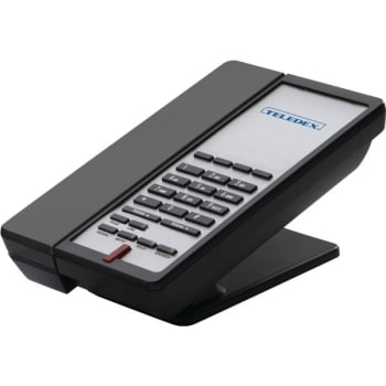 Image for Teledex Single Line Cordless Speakerphone With Four Guest Service Keys Black from HD Supply