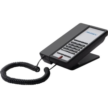 Image for Teledex Single Line Corded Speakerphone With Four Guest Service Keys Black from HD Supply