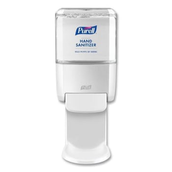 Image for Push-Style Hand Sanitizer Dispenser, 1,200 Ml, 5.25 X 8.56 X 12.13, White from HD Supply