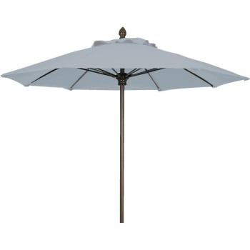 Image for Fiberbuilt 7.5' Push-Up Market Umbrella, Marine Grade Cover, Natural from HD Supply