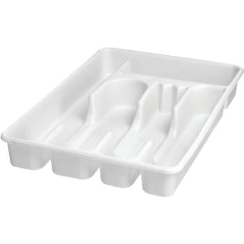Image for Cutlery Bin White from HD Supply