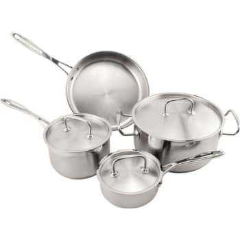 Image for 7 Piece Pro-Ware Stainless Steel Cookware Set Case Of 2 from HD Supply