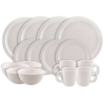 Image for Sierra Stoneware 16 Piece Dinnerware Set Case Of 2 from HD Supply