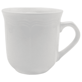 Image for Simply White Stoneware 12 Oz Mug Case Of 24 from HD Supply
