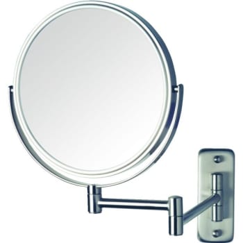 Image for Jerdon 8 Wall Mounted Mirror Nickel Case Of 6 from HD Supply