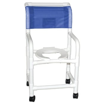 MJM Echo Standard Shower Chair - 18" Royal Blue