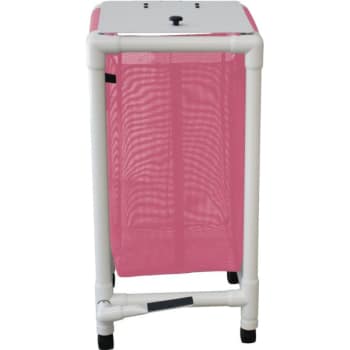 Image for MJM Echo Single Hamper With Mesh Bag And Foot Pedal - Mauve from HD Supply