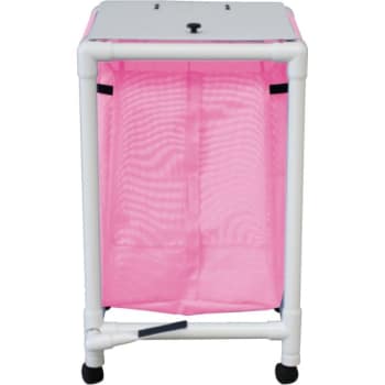 Image for MJM Echo Jumbo Single Hamper With Mesh Bag And Foot Pedal - Mauve from HD Supply