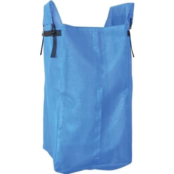 MJM Replacement Echo Mesh Hamper Bag With Velcro Closure- Royal Blue