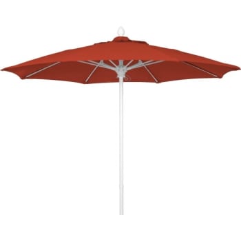 Image for Fiberbuilt 7.5' Push-Up Market Umbrella, Marine Grade Cover, Terra Cotta from HD Supply