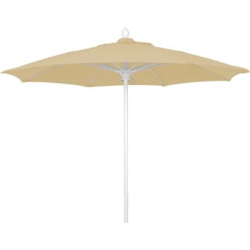 Image for Fiberbuilt 7.5' Push-Up Market Umbrella, Marine Grade Cover, Antique Beige from HD Supply