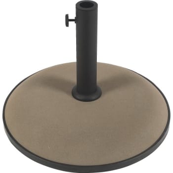 Image for Fiberbuilt™ Umbrella Base, 55 Lbs, Champagne Bronze from HD Supply